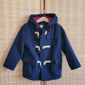 Navy Blue GAP Toddler Wool Jacket